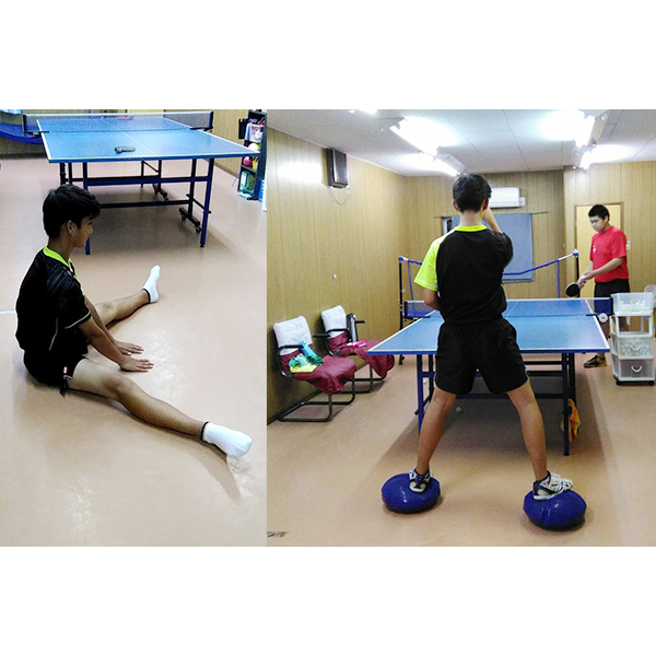 池田ピンポンクラブの指導